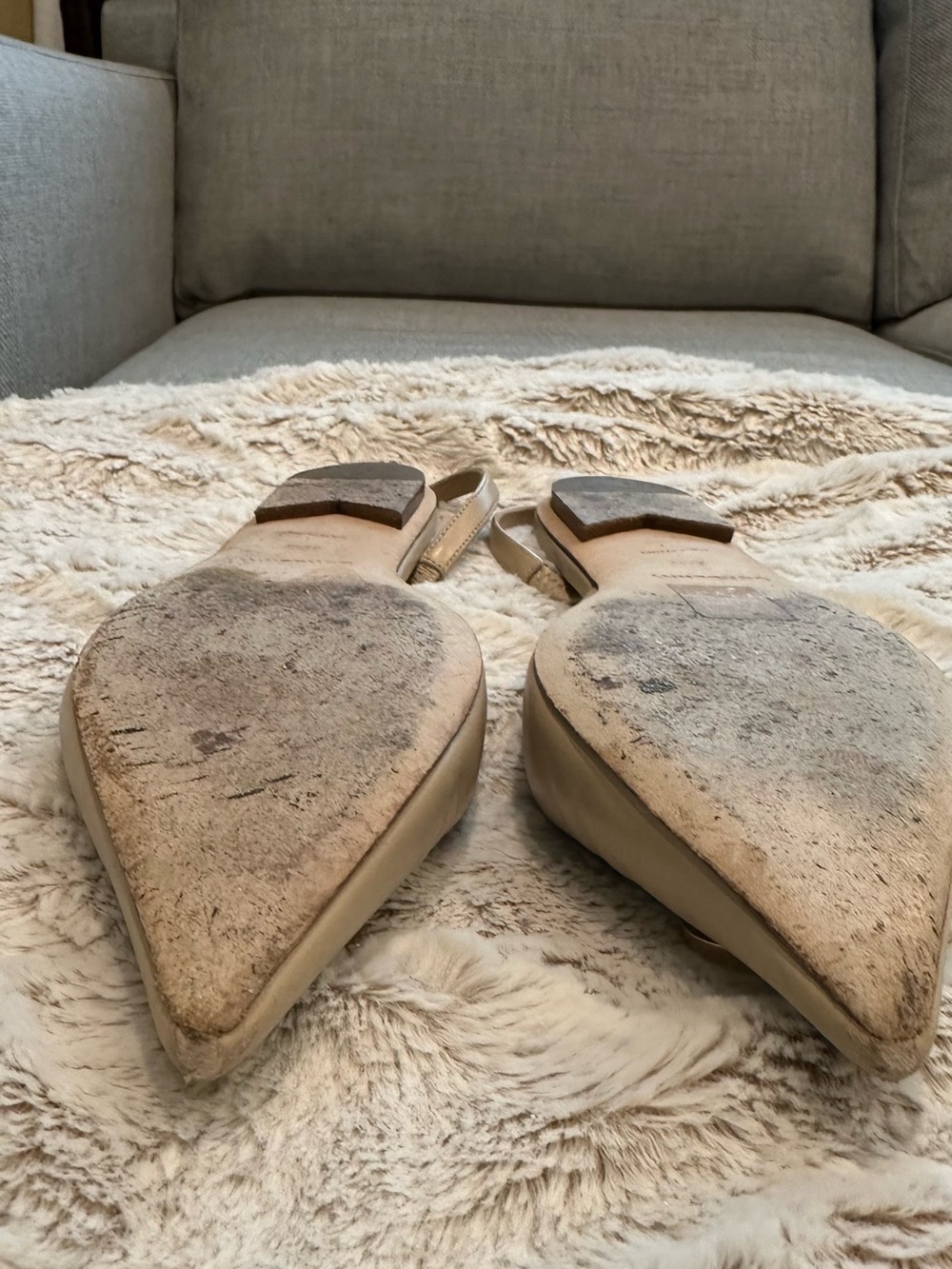Burberry Sling Back flats - Picture 10 of 13